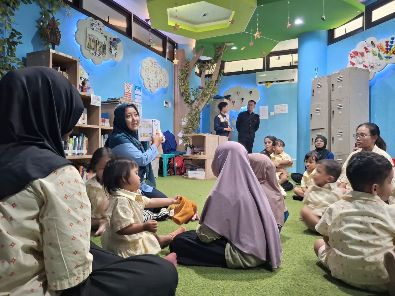 news-Balai Layanan Perpustakaan Sambut Kunjungan Jogja Early Years Centre