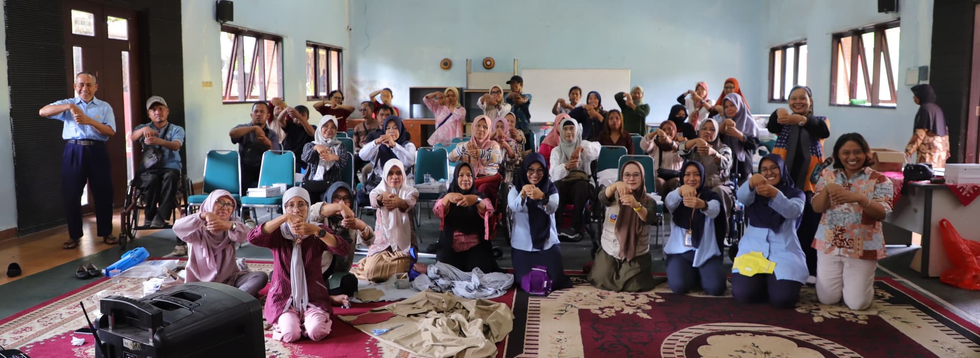news-WORKSHOP LITERASI DAN KREATIFITAS “Bumi Lestari untuk Semua: Mewujudkan Hak Literasi Lingkungan bagi Perempuan Disabilitas”