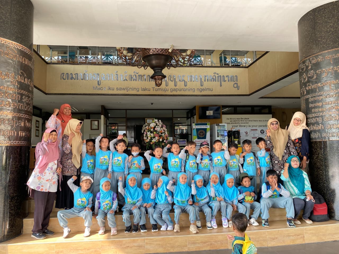 news-Balai Layanan Perpustakaan Sambut Kunjungan Wisata Pustaka dari TK ABA Suryowijayan