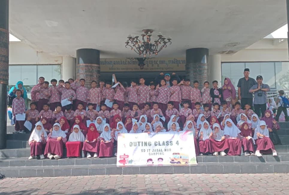 news-Balai Layanan Perpustakaan Sambut Kunjungan Wisata Pustaka dari SDIT Jabal Nur Gamping